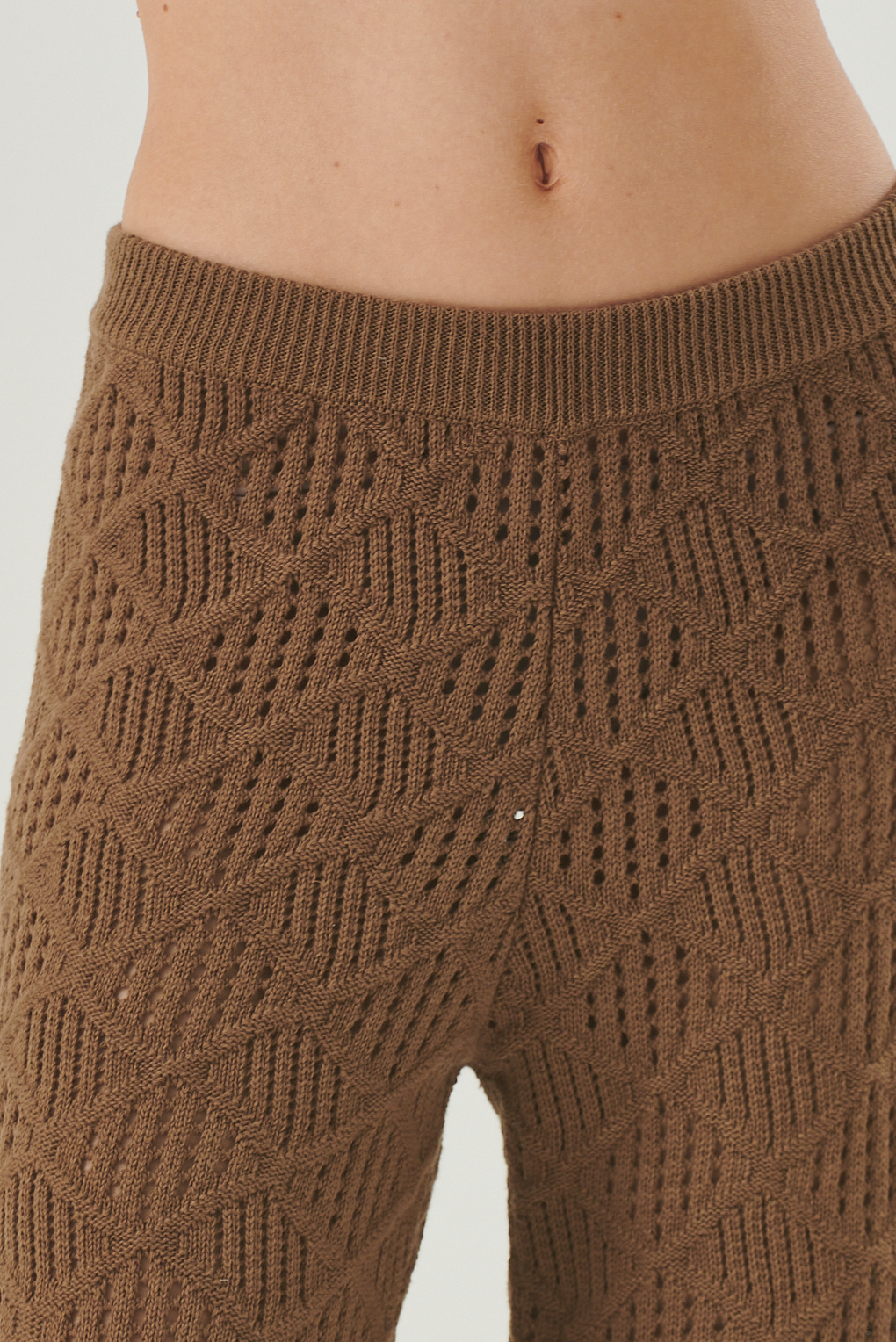 pantalon algodon calado
