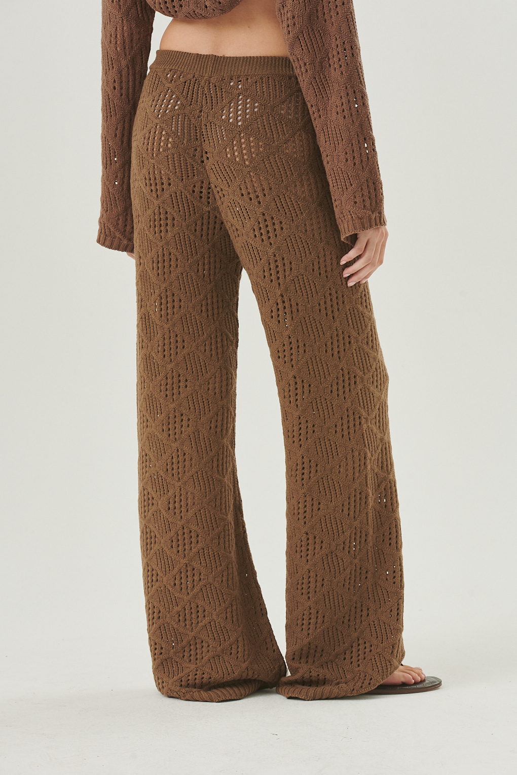 pantalon algodon calado