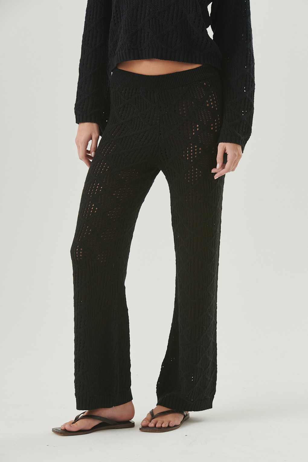pantalon algodon calado