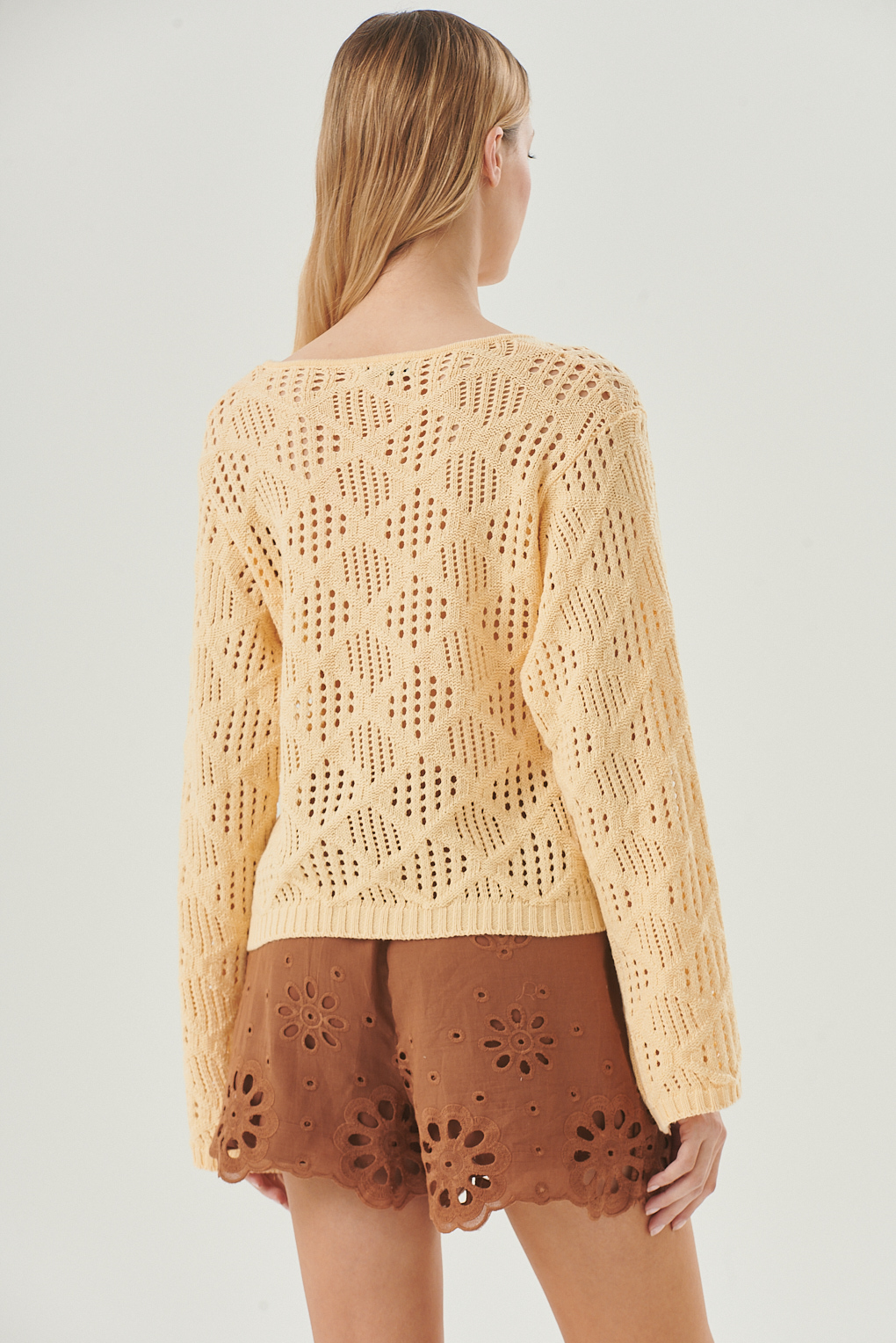 sweater calado