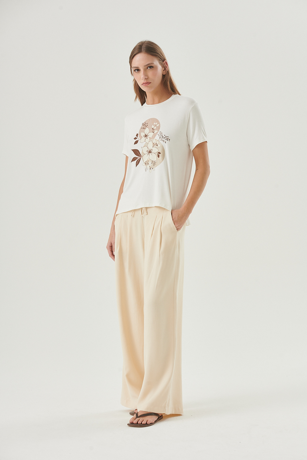 remera modal estampado