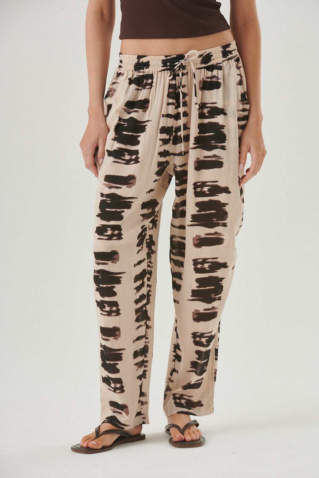 pantalon estampado