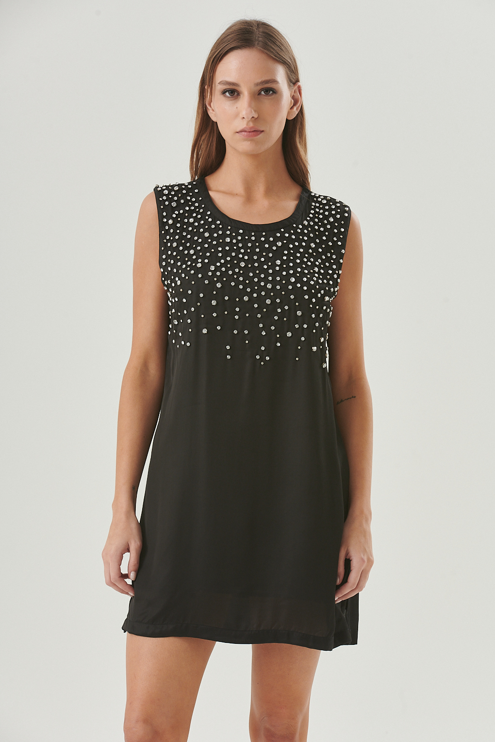 vestido brillos noche