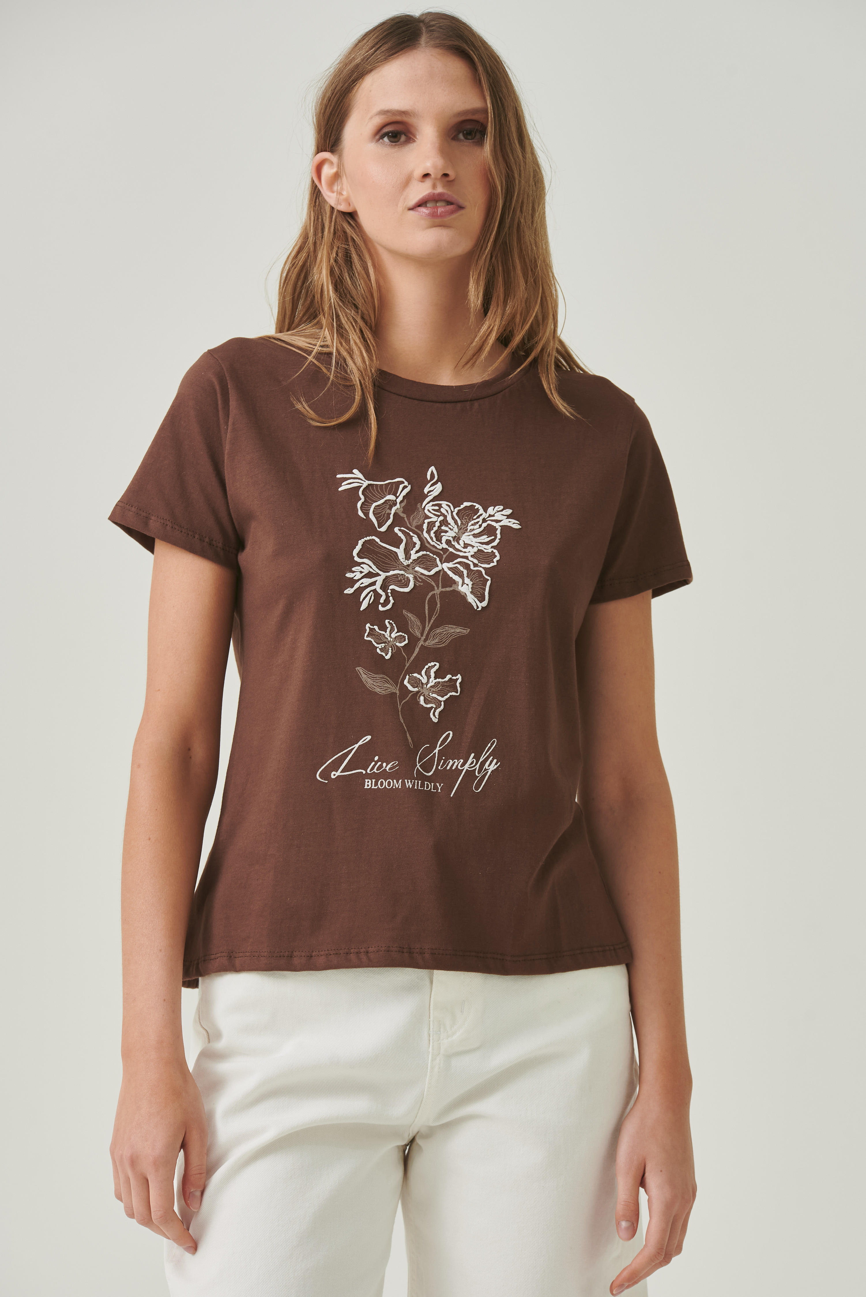 remera floral