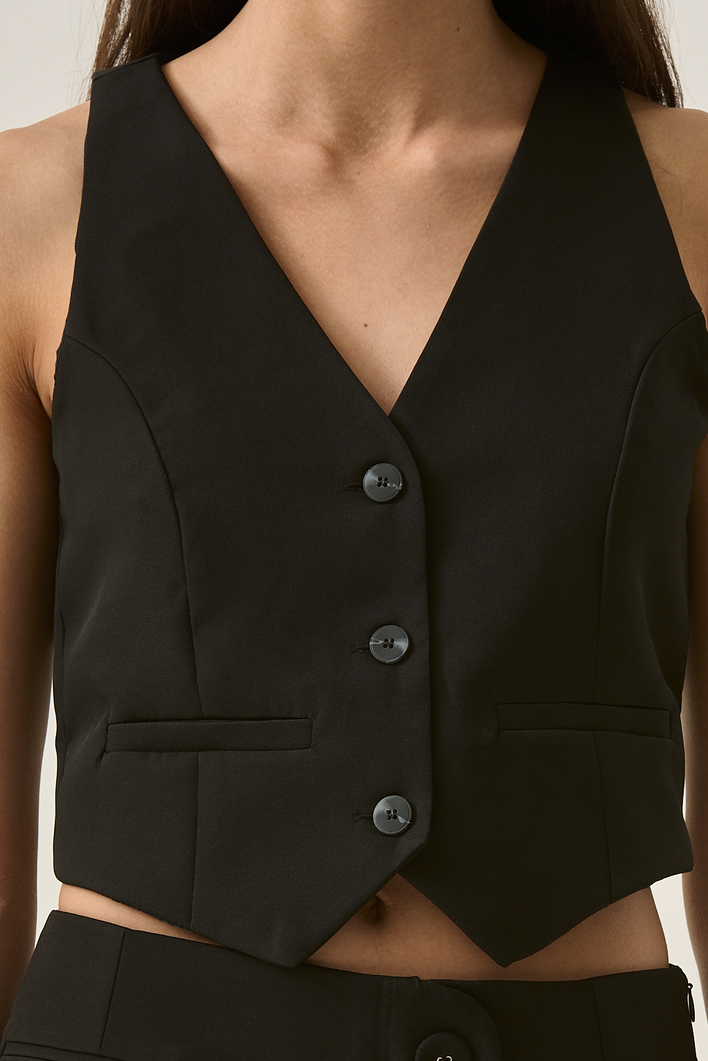 chaleco sastrero estilo corset