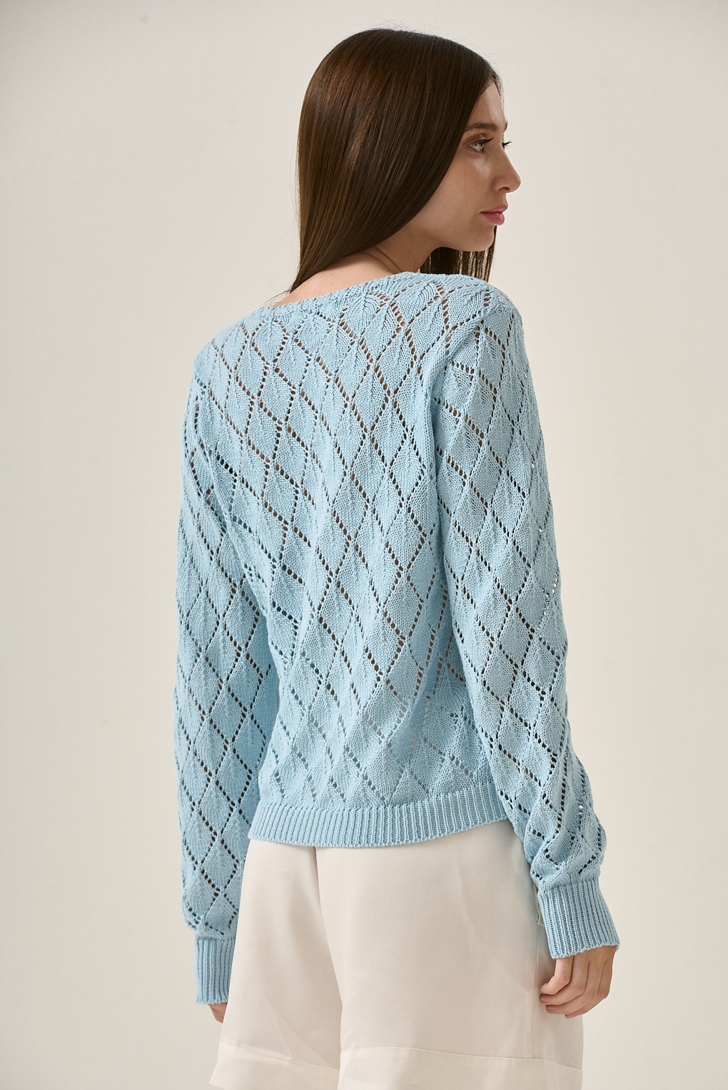 saco tejido algodón