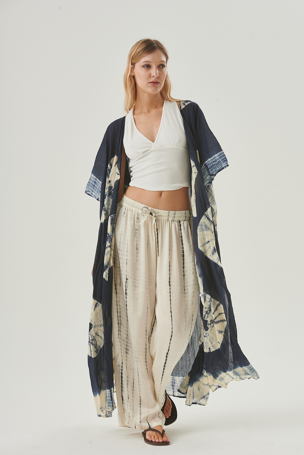 kimono algodón batik