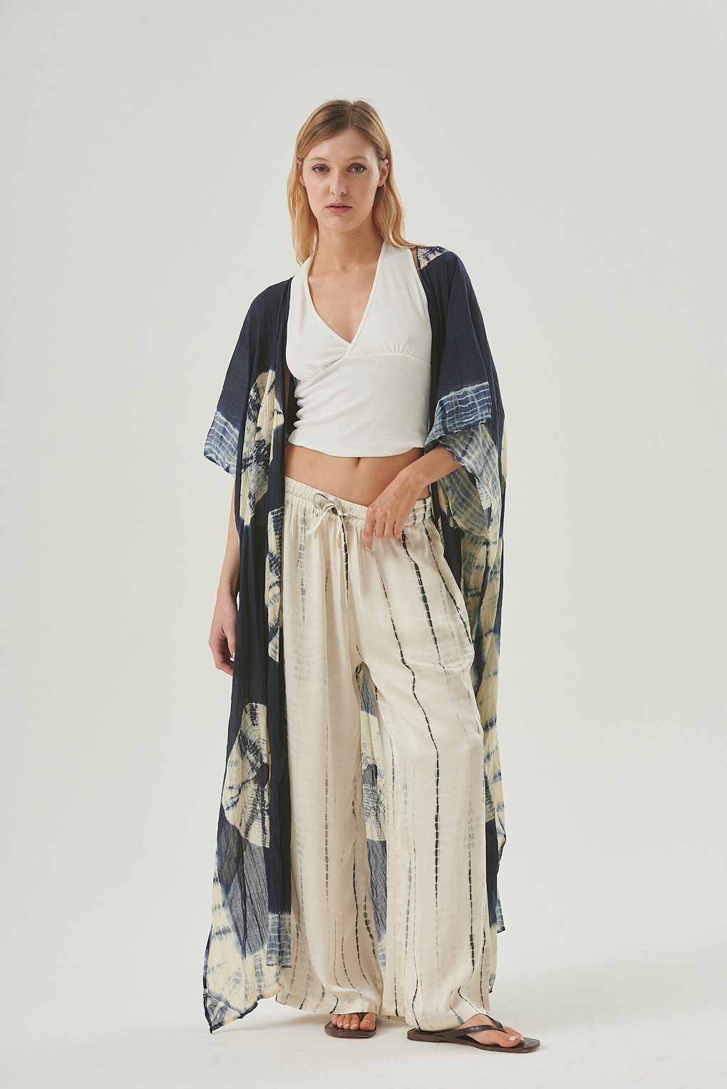 kimono algodón batik