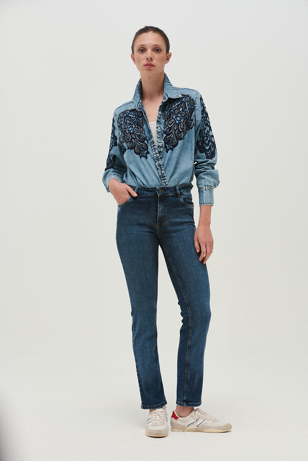 jean recto elastizado