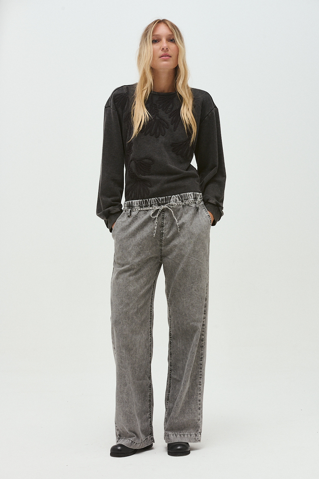 pantalón algodón jean