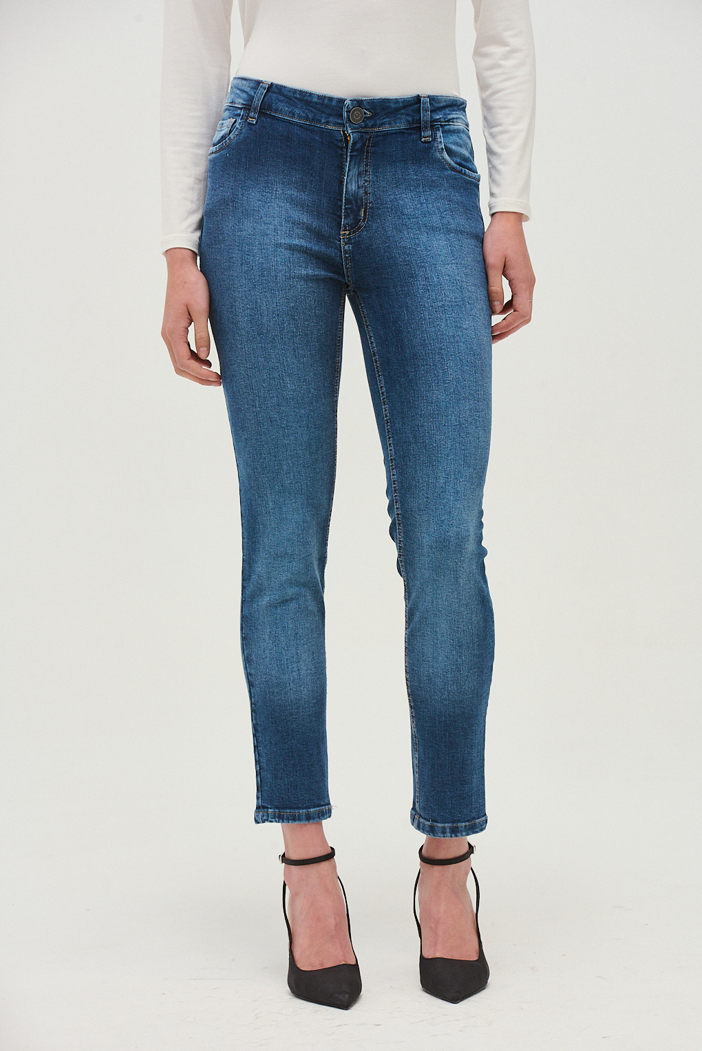 jean elastizado chupin