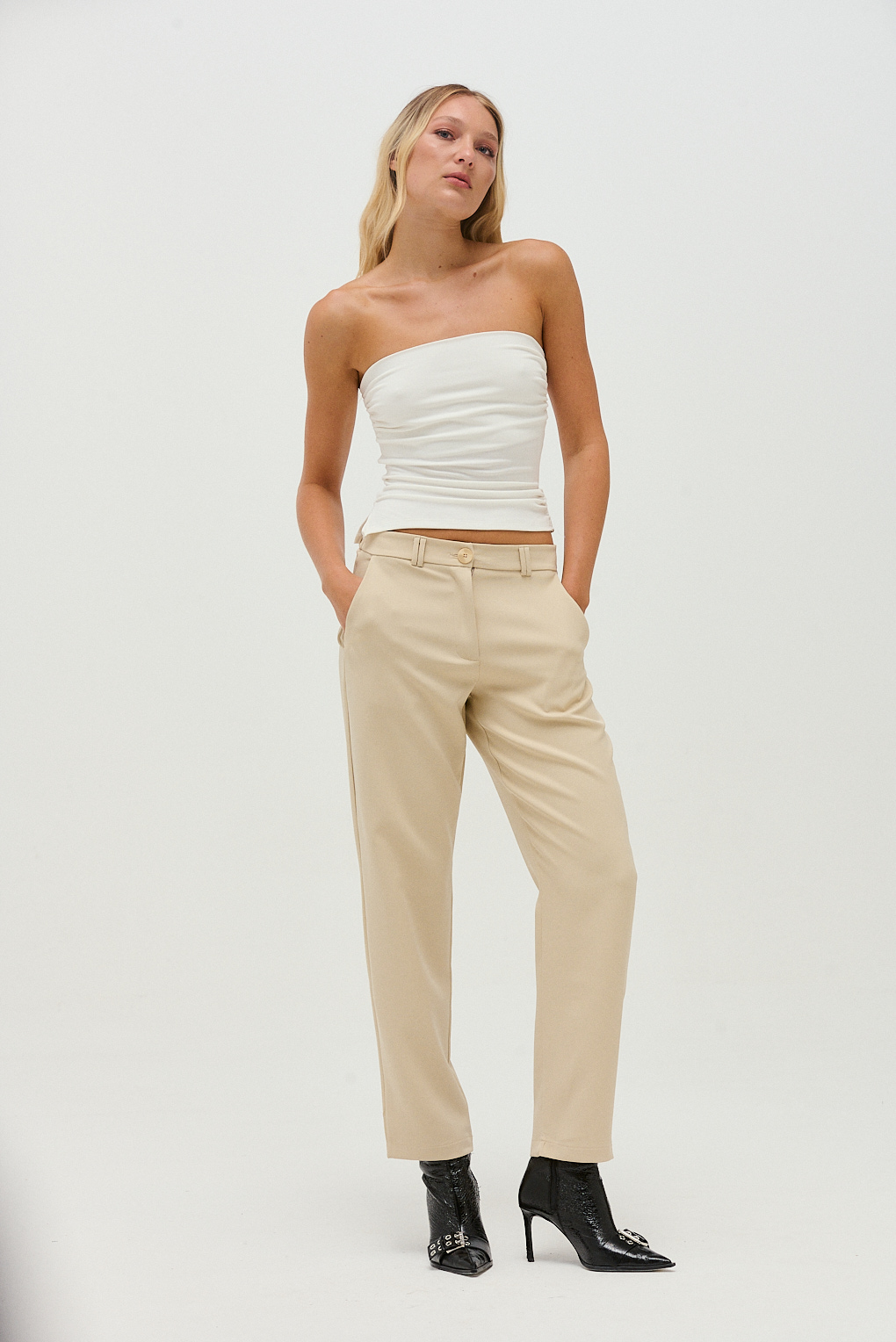 top jersey strapless