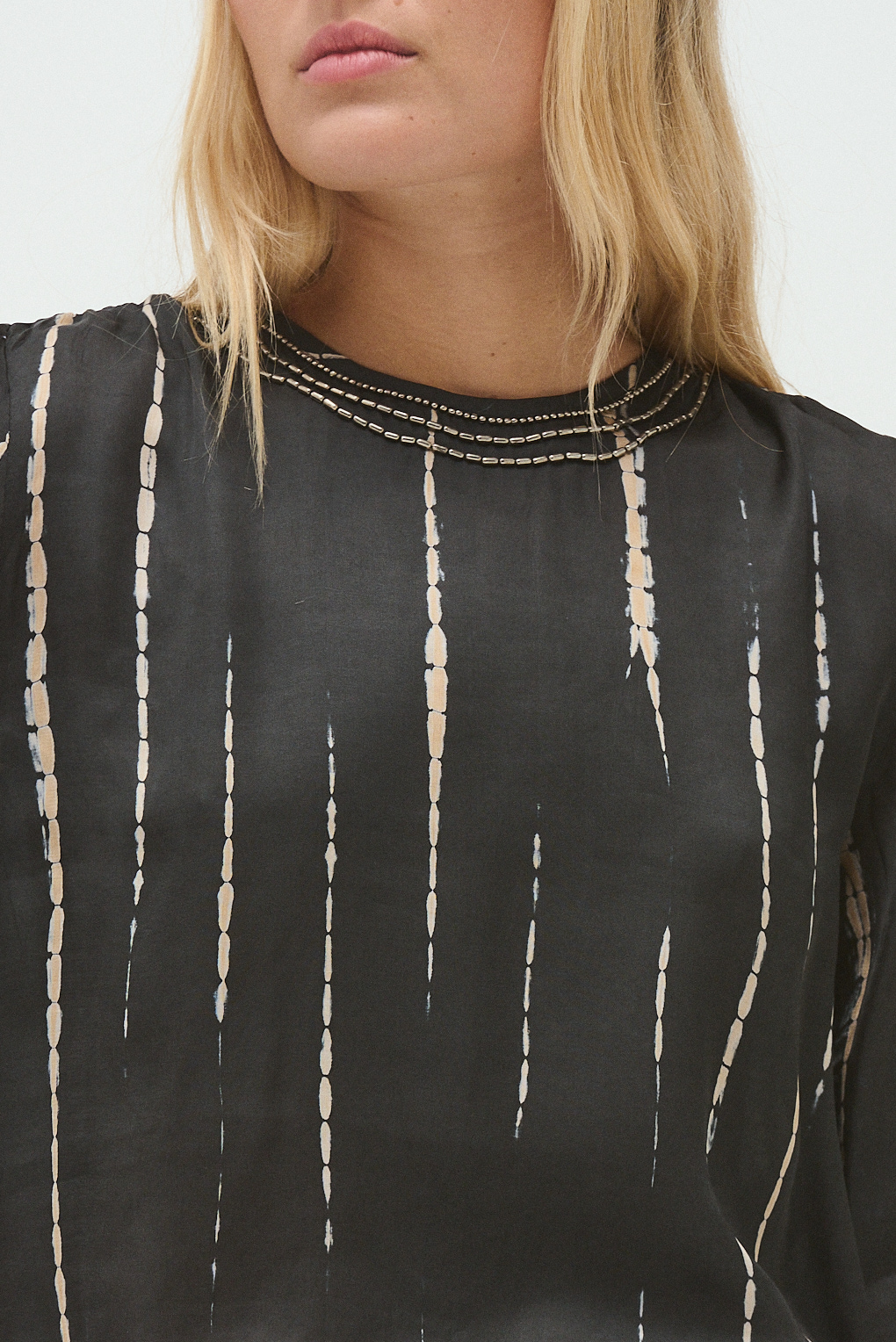 blusa viscos ruffled