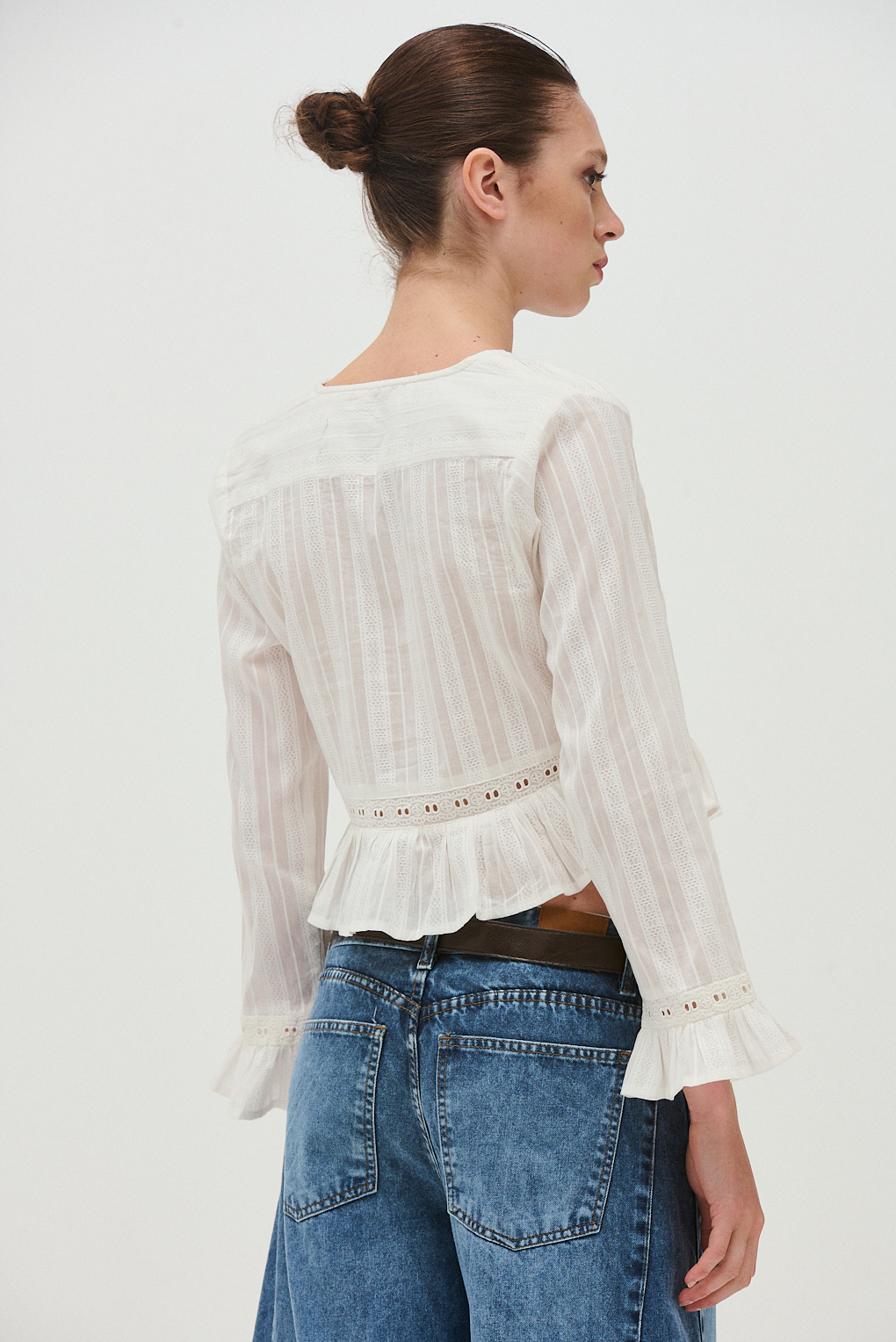 blusa algodón