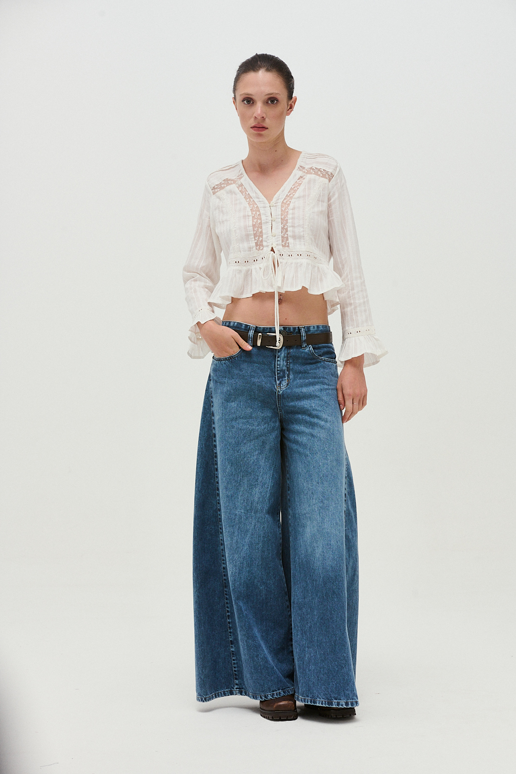 blusa algodón