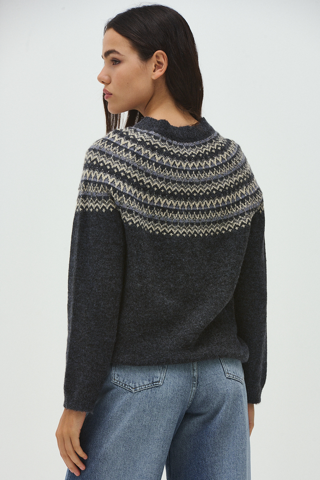 sweater tejido lurex