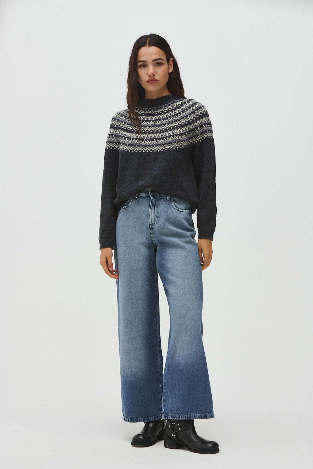 sweater tejido lurex