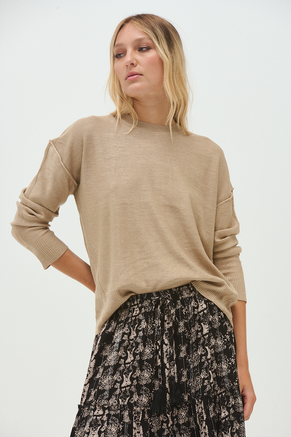 sweater lurex