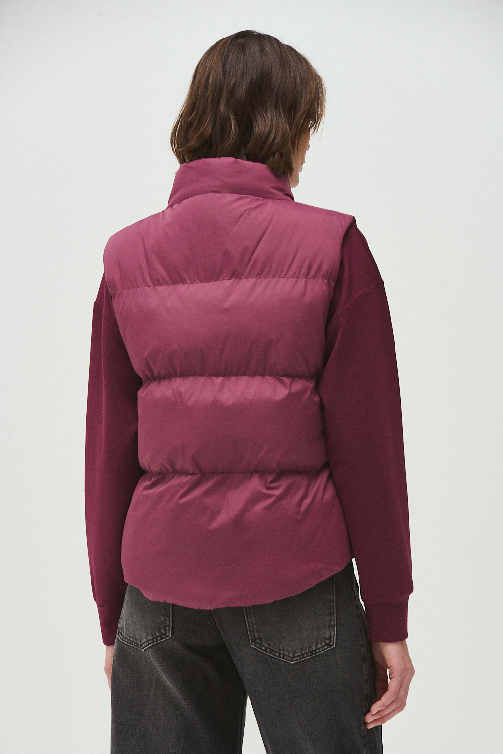 chaleco puffer acolchado