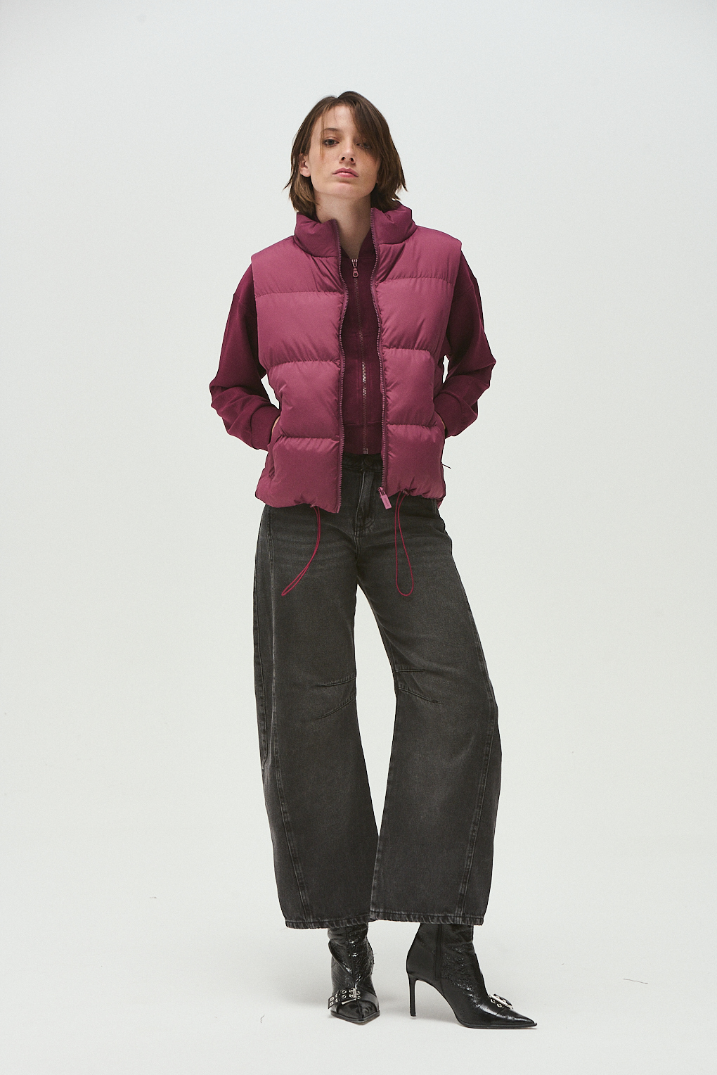 chaleco puffer acolchado