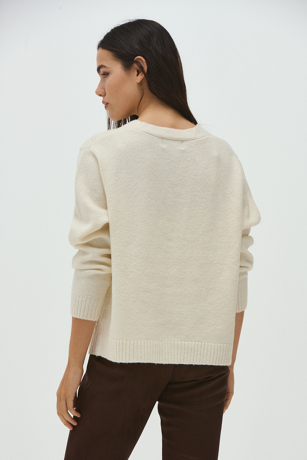 cardigan tejido