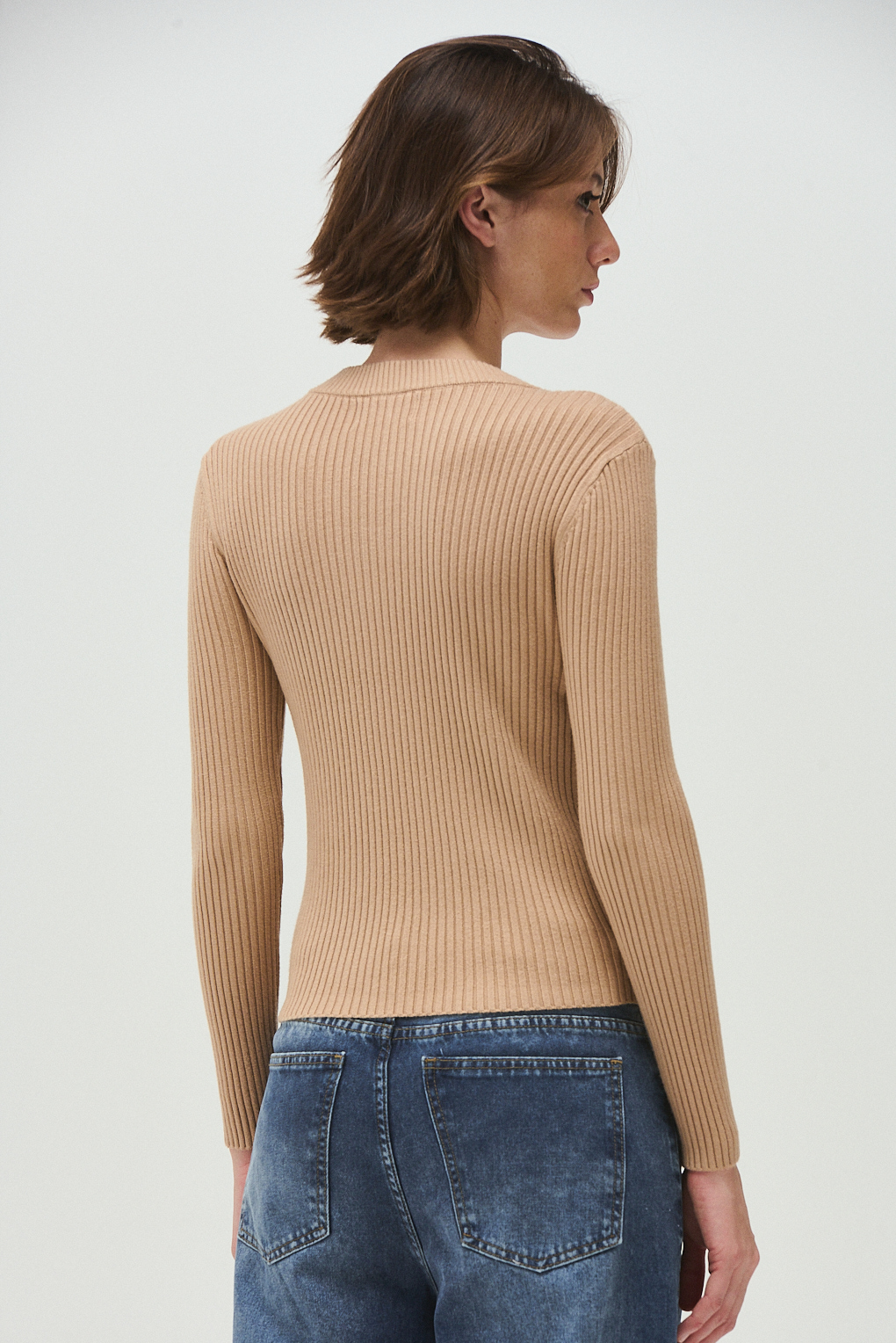 sweater tejid basico