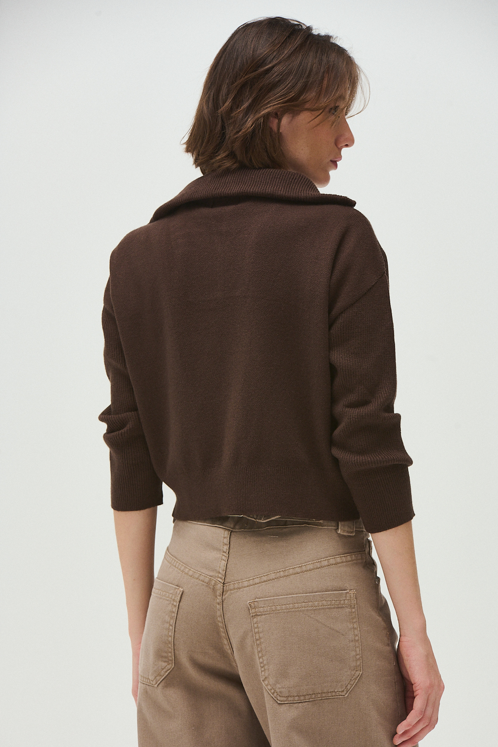 sweater cierre