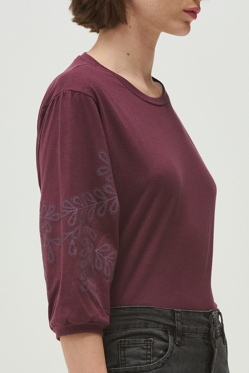 remera manga codo
