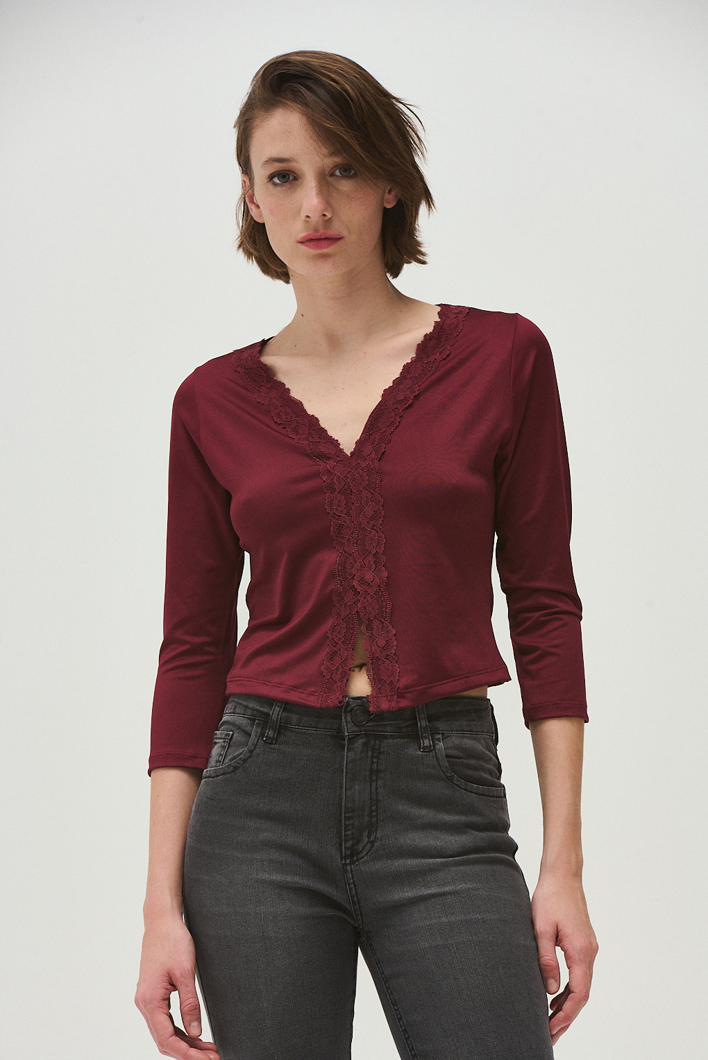 remera encaje