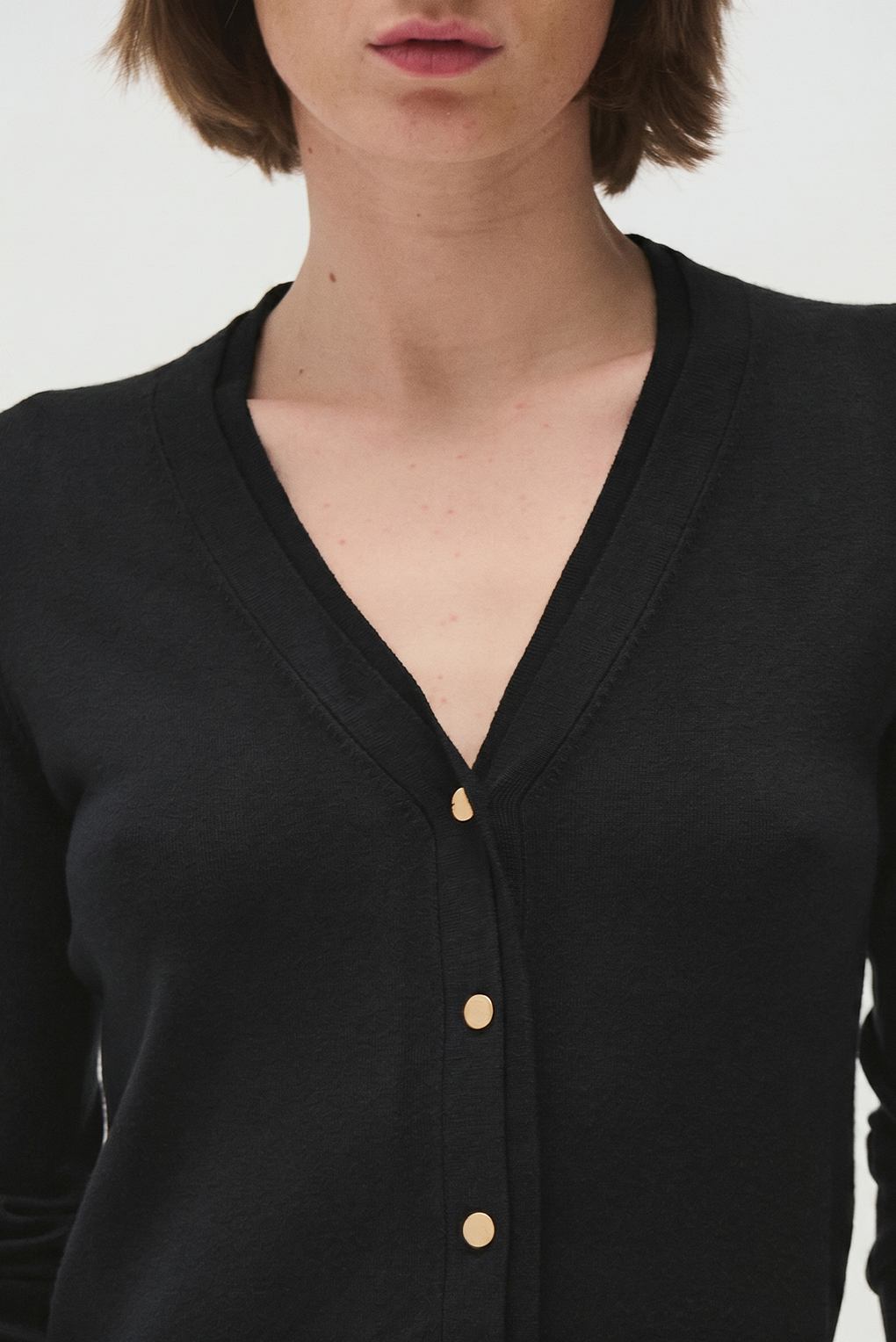 cardigan tejido