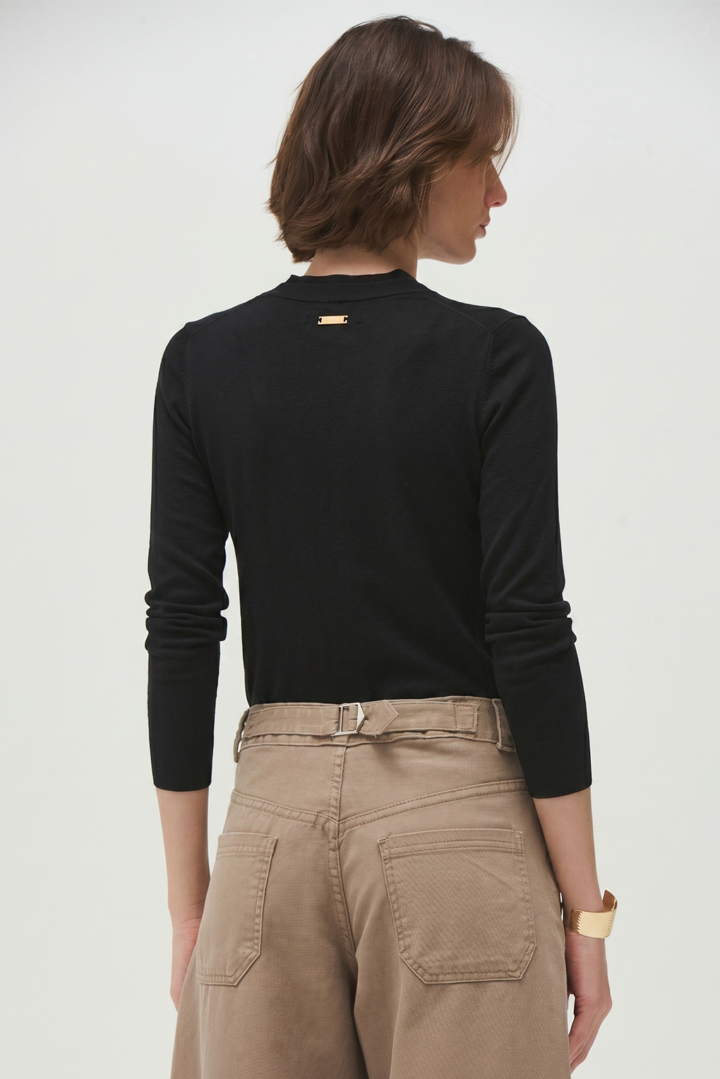 cardigan tejido