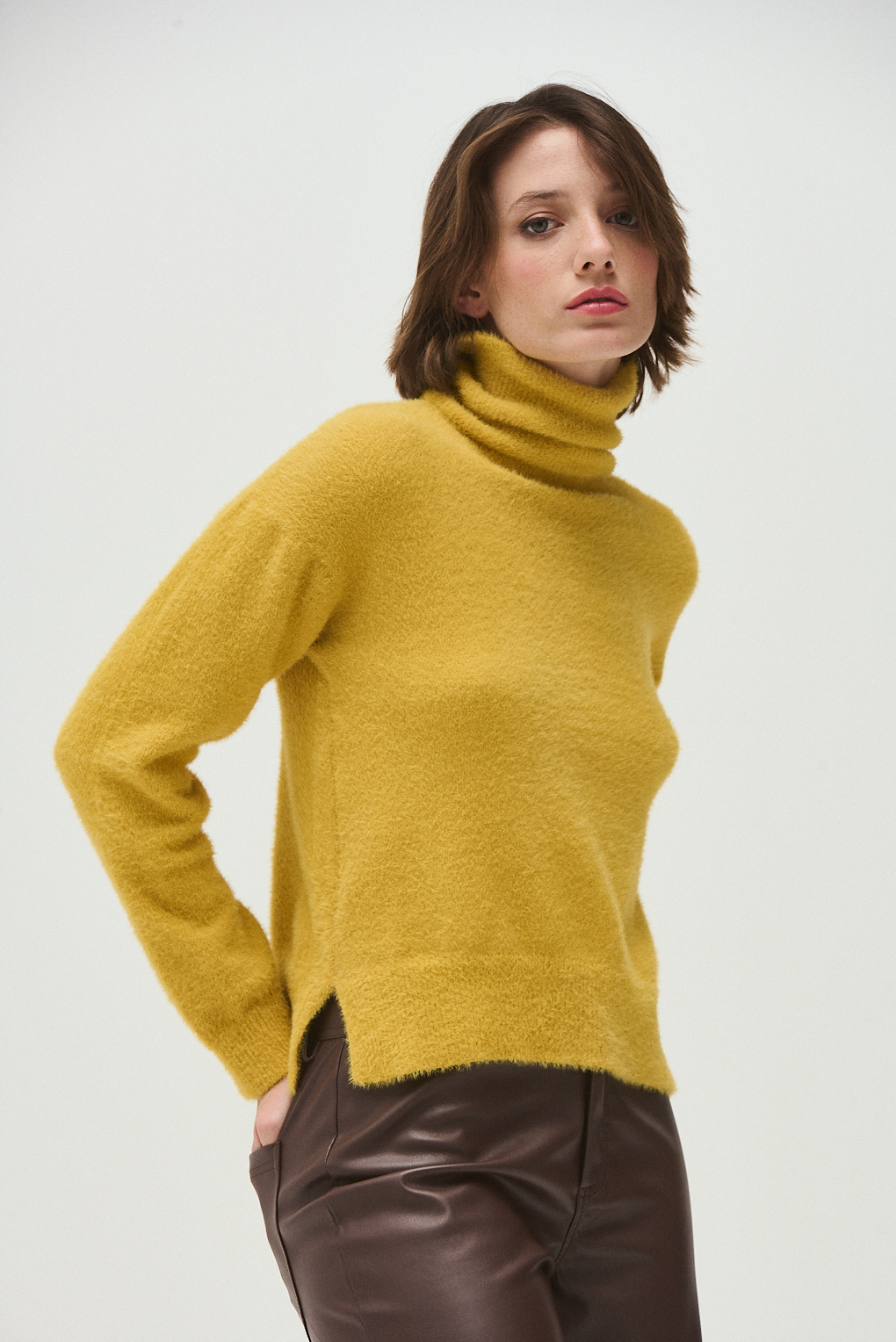 Sweater de textura suave