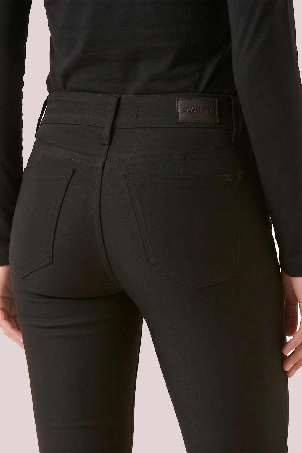 Pantalon oxford negro
